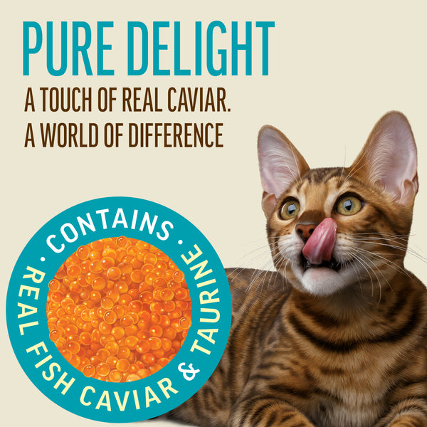 Creamy Snacks Turkey with Caviar - Cat Treats - Set Of 5x30g