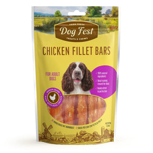 Chicken Fillet Bars - Dog Treats - Set Of 5 - Pet Fest
