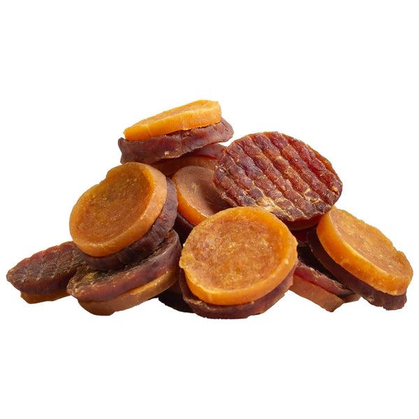 Meaty Coins With Chicken And Duck - Dog Treats - Set Of 5x90g - Pet Fest