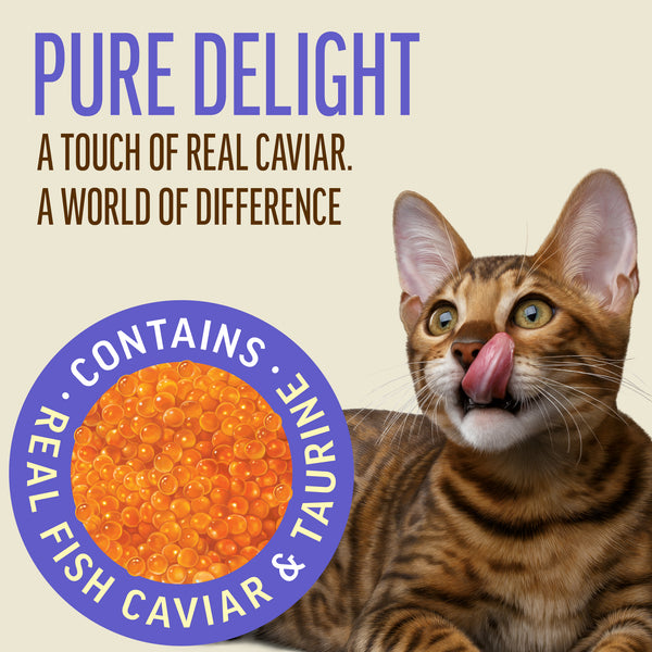 Creamy Snacks Duck with Caviar - Cat Treats - Set Of 5x30g