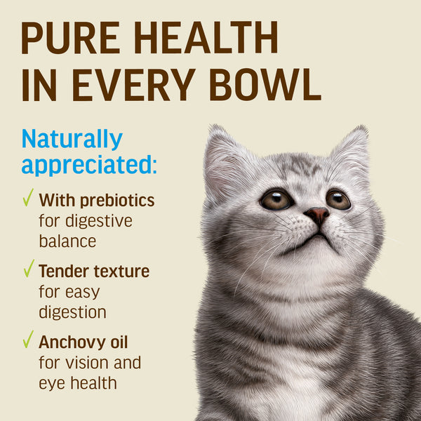 Tuna Mousse for Kittens - Cat Wet Food - Set Of 12x70g