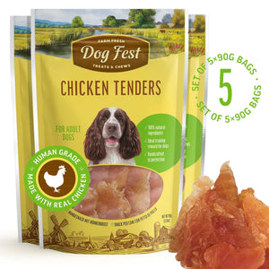 Chicken Tenders - Dog Treats - Set Of 5 - Pet Fest
