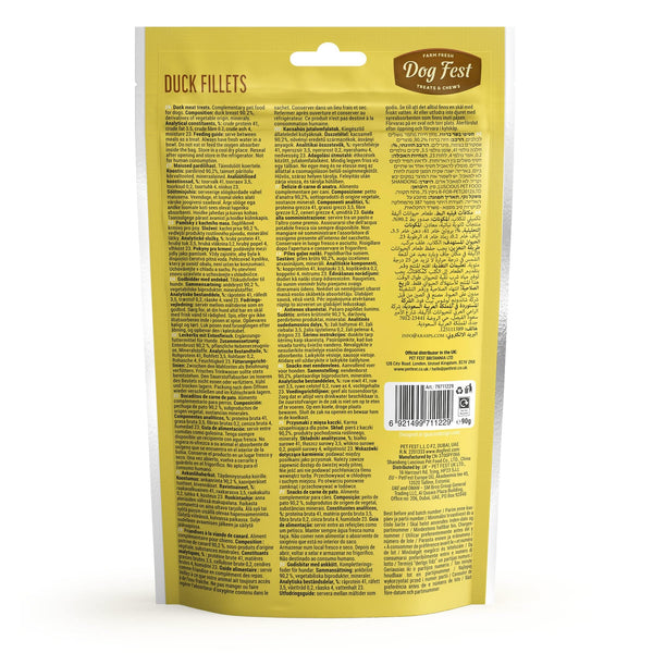 Duck Fillets - Dog Treats - Set Of 5 - Pet Fest