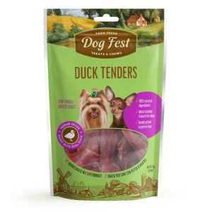 Duck Tenders - Dog Treats For Small Breeds - Set Of 5x55g - Pet Fest