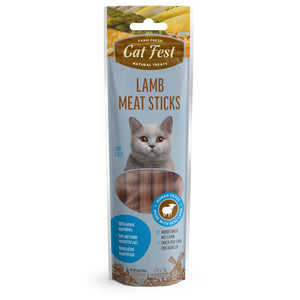 Lamb Meat Sticks - Cat Treats - Set Of 5x45g - Pet Fest