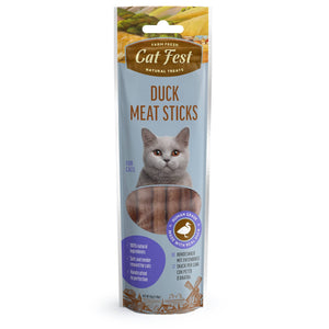 Duck Meat Sticks - Cat Treats - Set Of 5x45g - Pet Fest